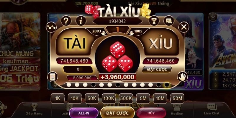 Game tài xỉu còn được biết đến với tên gọi là sicbo