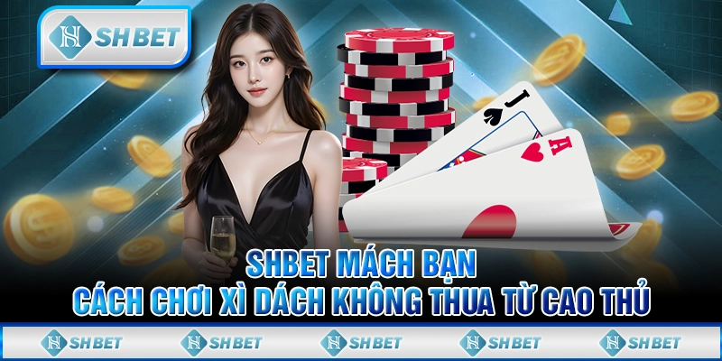 SHBET Mách Bạn Cách Chơi Xì Dách Không Thua Từ Cao Thủ